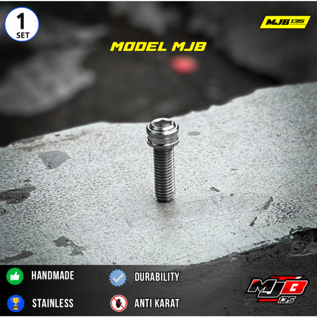 Jual BAUT M10X2.5 CM BAUT BARTENSIONER PANEL REM RX KING RXS RXK YT115 ...