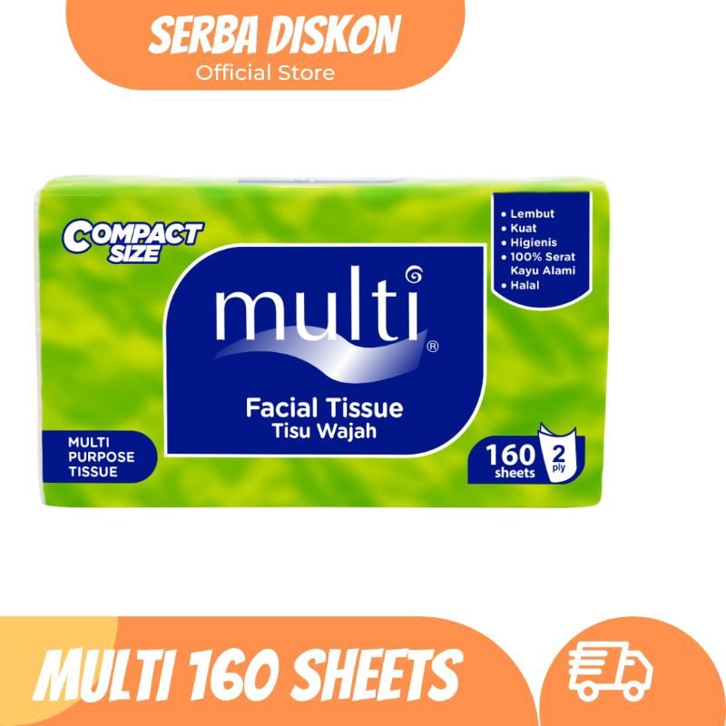 Jual Tisu tissue murah multi facial 160 sheet | Paket isi 5 Pcs | murah ...