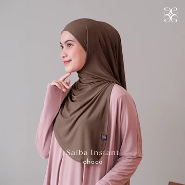 Eltahj – Saiba Instant Oval Tali Hijab Instant Oval Kerudung Jilbab Soft Wanita Jersey