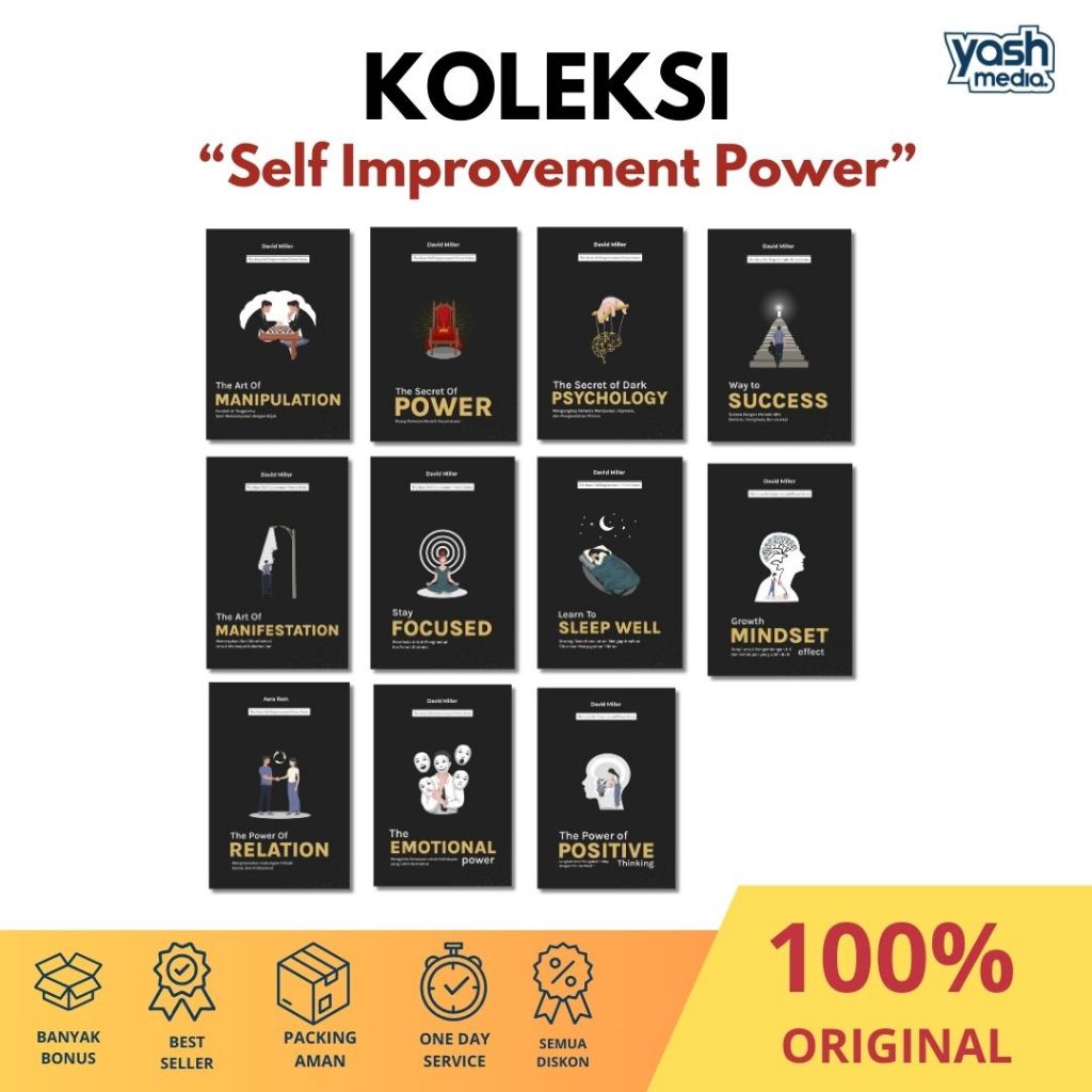 Jual Koleksi Self Improvement Power [ The Art Manipulation +Secret ...