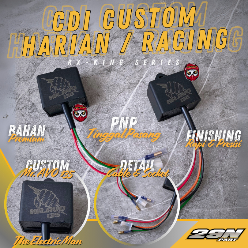 Jual CDI Harian Touring Racing Motor Yamaha RX KING RXKING RXK RXS ...