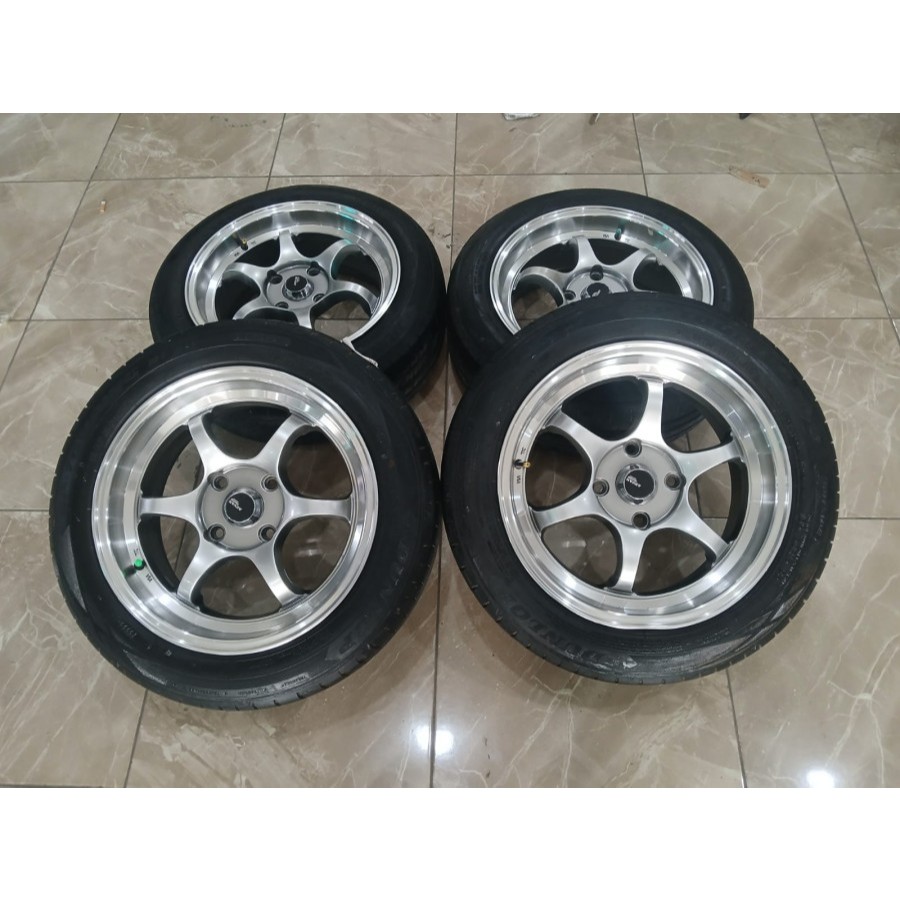 Jual VELG MOBIL BEKAS ADVAN RACING R16 PCD 4X114,3 UNTUK AVANZA XENIA ...