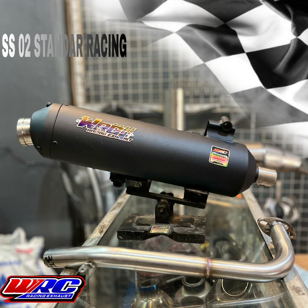 Jual KNALPOT STANDAR RACING SS 02 POWDER COATING (NONKONDOMAN/NONCOVER ...