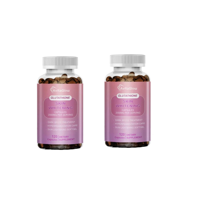 bcuelov glutathione Whitening Pills - 120 Capsules 2000mg Glutathione - Effective Skin Lightening Supplement - Dark Spots, Melasma & Acne Scar Remover, Hyperpigmentation Treatment Glutathione Skin Whitening Gummies With