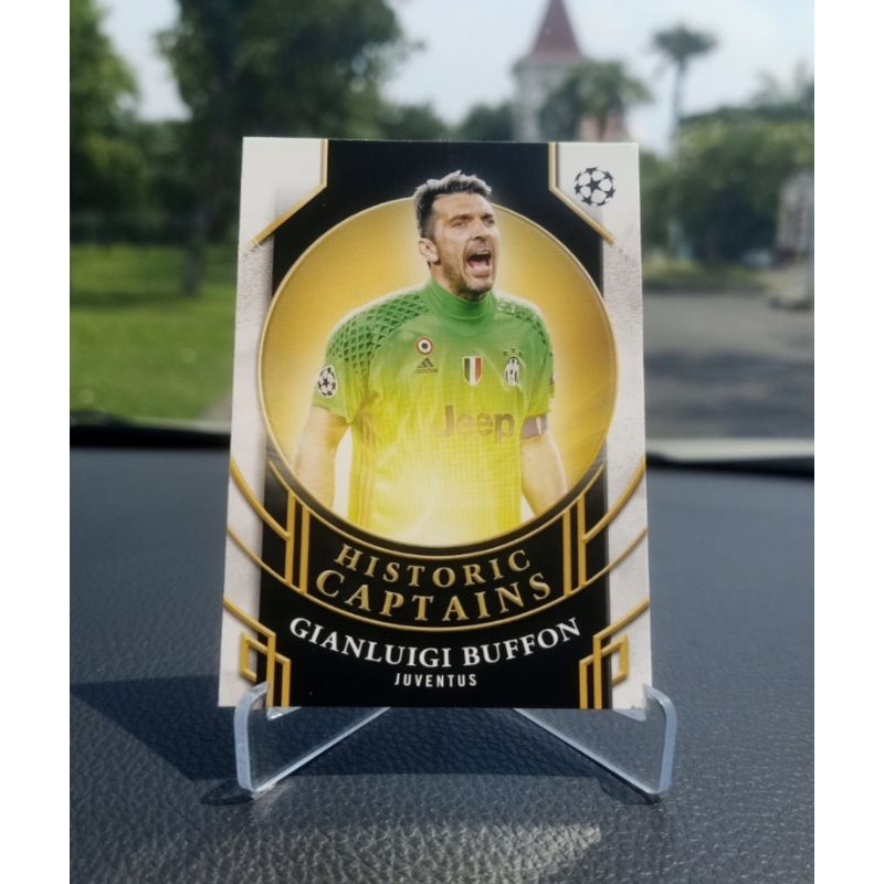 Jual Gianluigi Buffon,Historic Captains,Topps soccer card | Shopee ...
