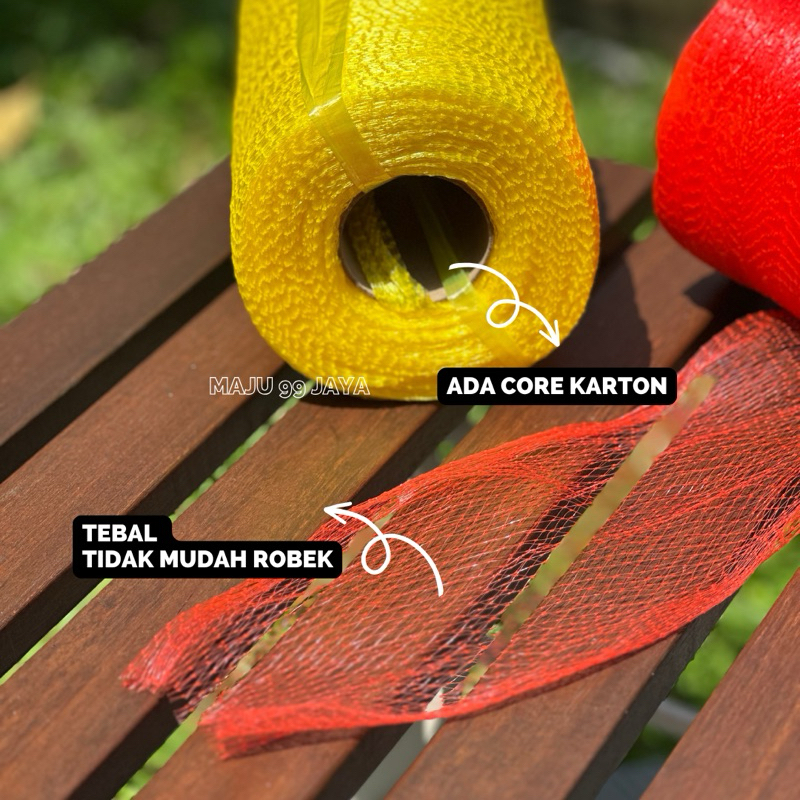 Jual Polynet Jaring Buah Sayuran Merah & Kuning | Polinet Rambang ...