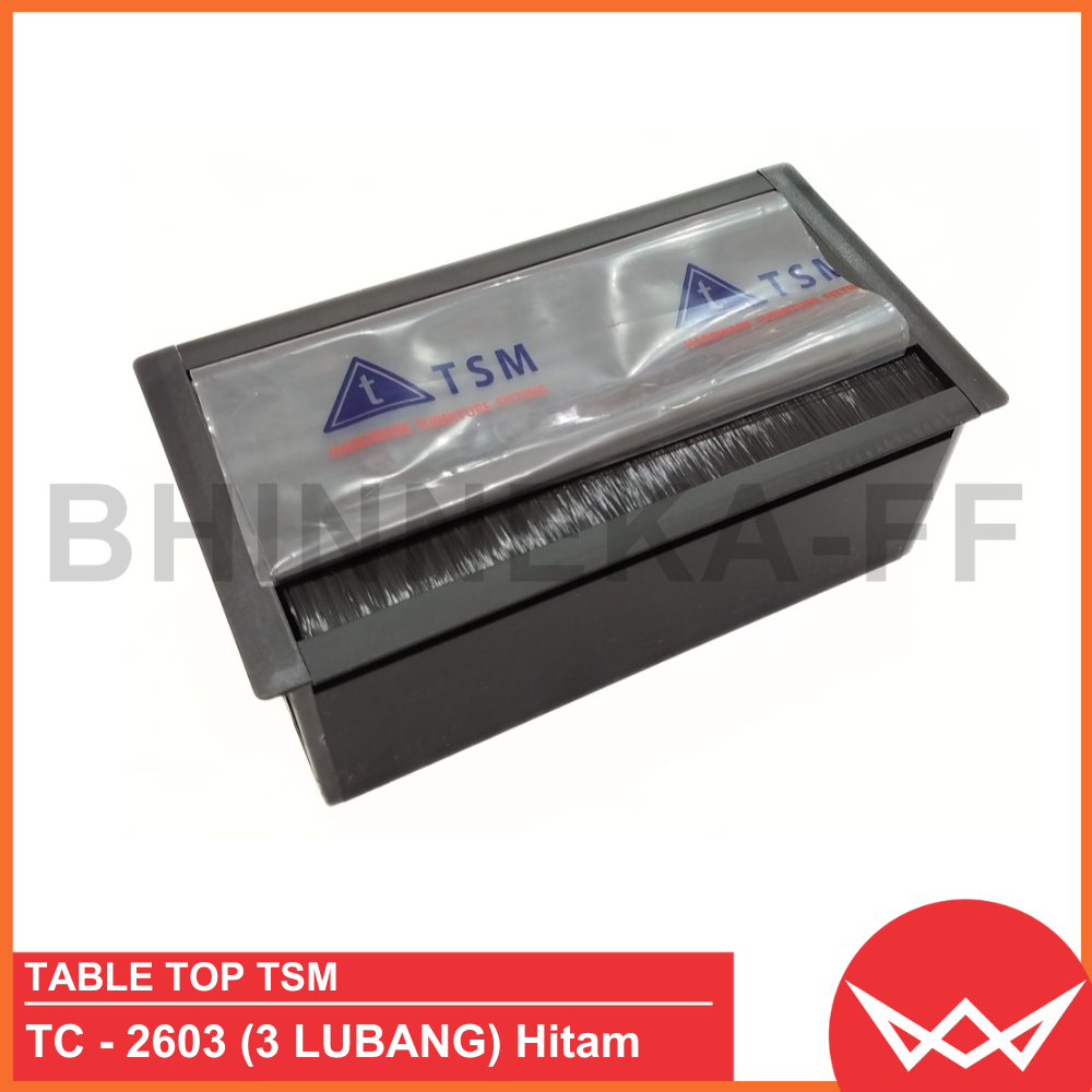 Jual Stop Kontak Meja / Table Top TSM TC-2603 Hitam 3 Lubang | Shopee ...