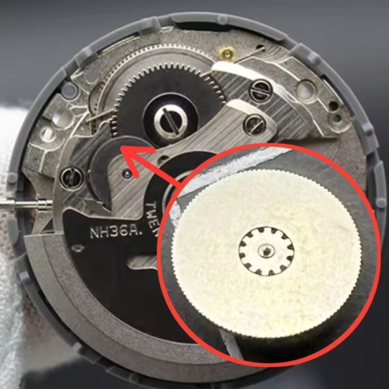 Jual Roda Otomatis / Reduction wheel Seiko Otomatis NH35, NH36, 4R35 ...
