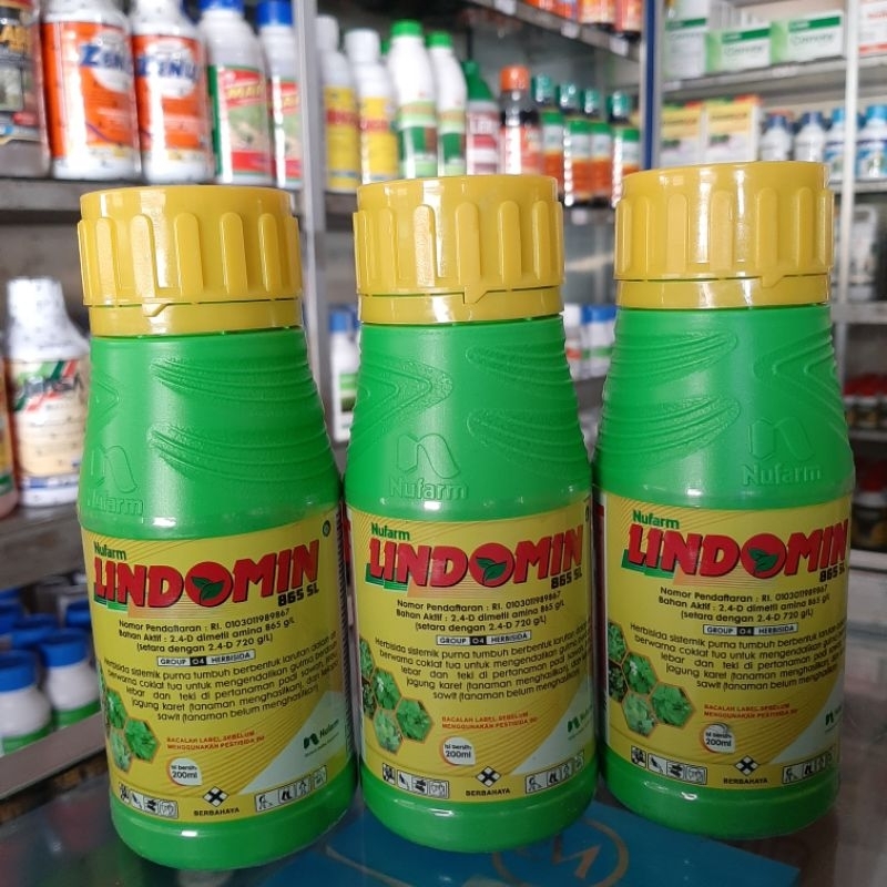 Jual Herbisida LINDOMIN 865 SL 200ML & 400ML | Shopee Indonesia