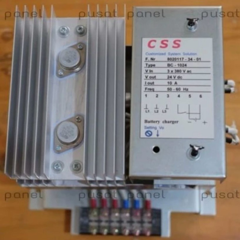 Jual Battery Charger Genset CSS 3 Phase 10A 24V DC - Charger Aki Genset ...