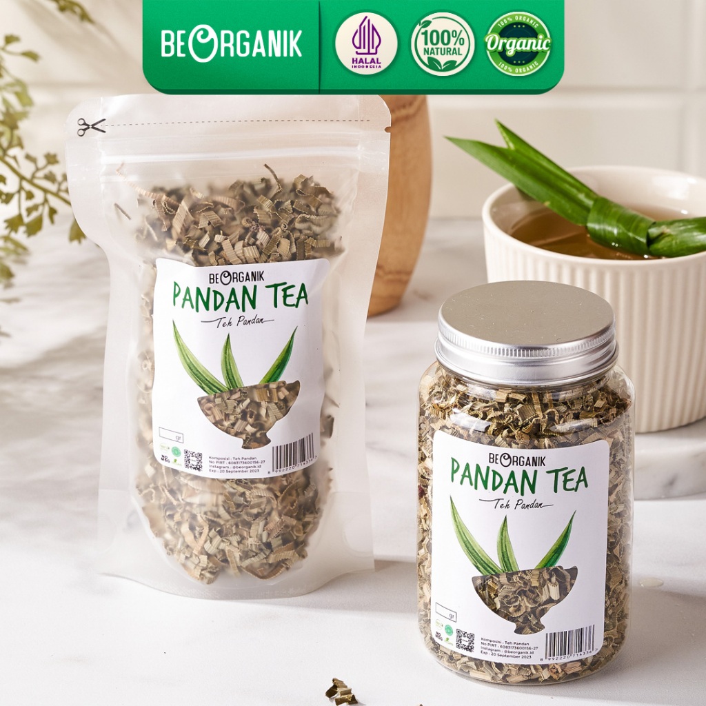 Jual PANDAN TEA BEORGANIK / TEH PANDAN ORGANIK | Shopee Indonesia