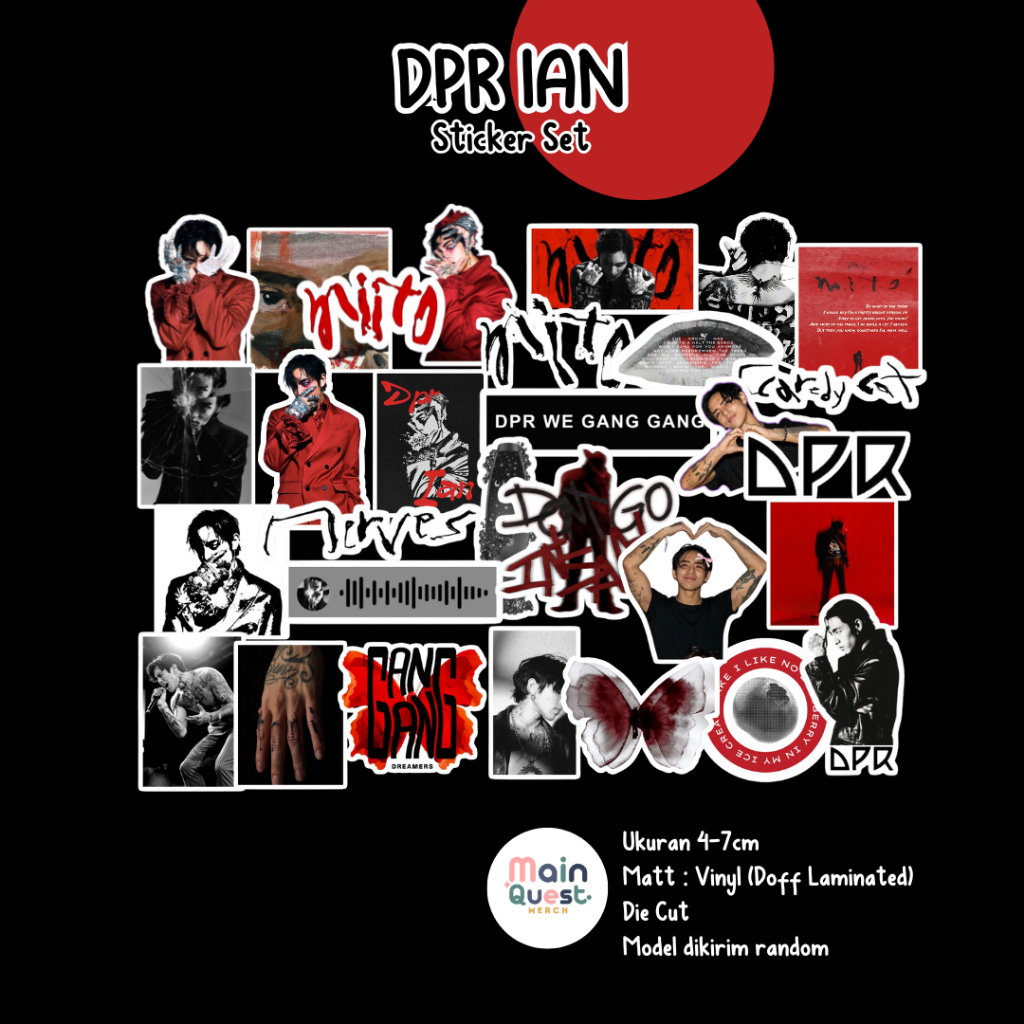 Jual Sticker DPR Ian | Sticker Aesthetic / Sticker Tumblr / Sticker ...