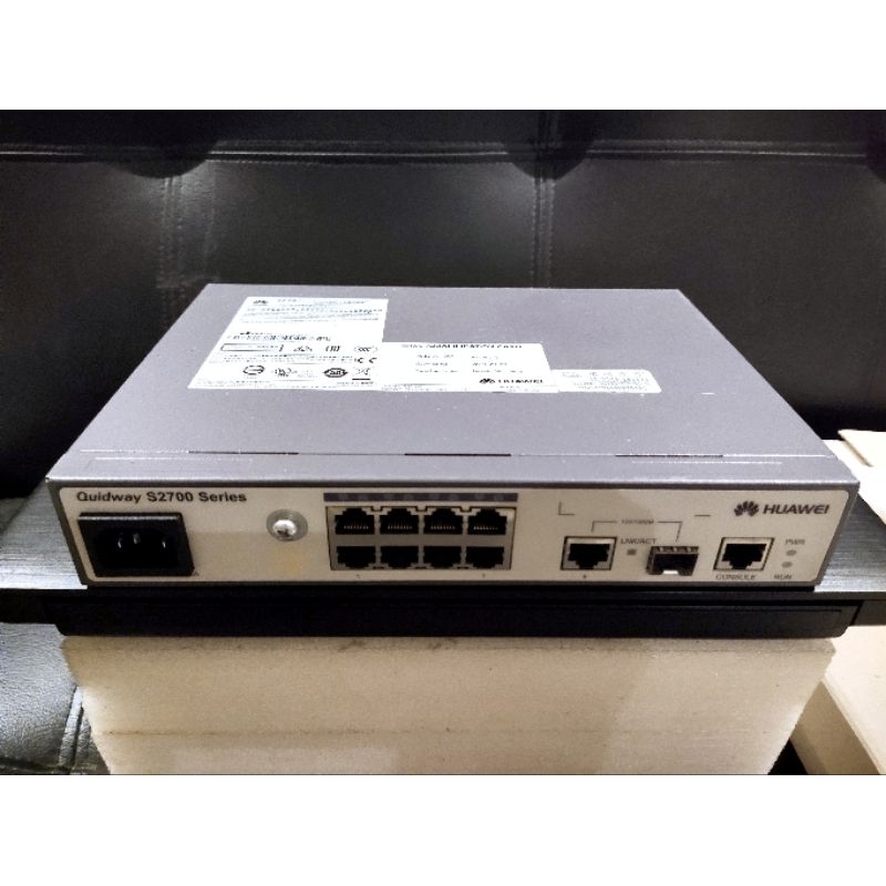 Jual Quidway S2700- 9TP- El-AC Huawei Layer 2 Ethernet Switch input AC ...