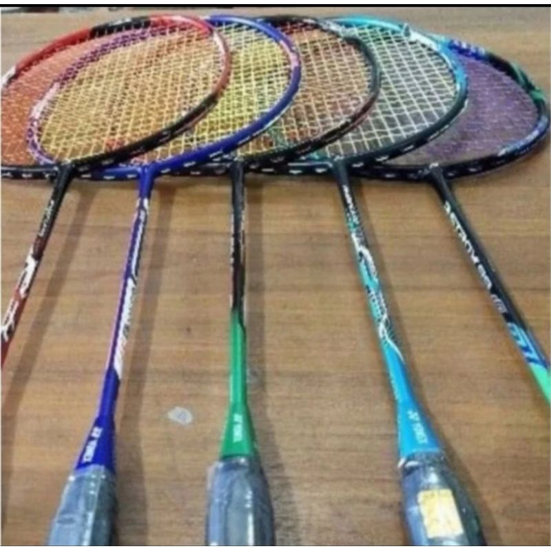 Jual Raket badminton full carbon bonus tas dan grip karet | Shopee ...