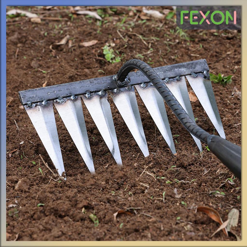 Jual [COD] FEXON Garu Bergigi 7 dari Baja Mangan Cangkul 7 Gigi untuk ...