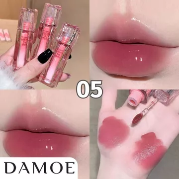 SHAQINUO Streamer Colorful Water Light Glossy Lip Glaze
