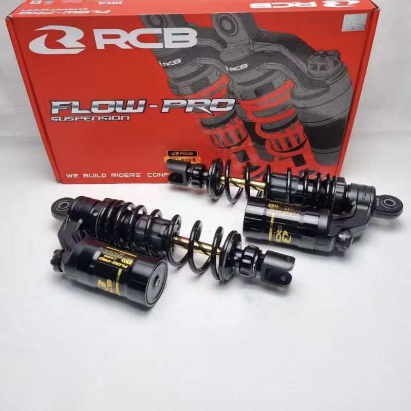 Jual SHOCK RCB FLOW PRO NMAX NEW/AEROX NEW UKURAN 305 MM BLACK SERIES ...