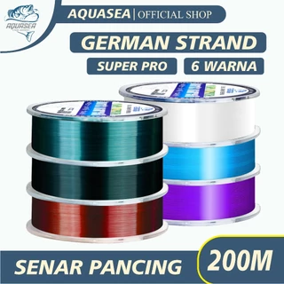 AQUASEA Tali Pancing Germany200m Senar Pancing Premium  Invisible Bahan Nilon Tahan Lama Panjang