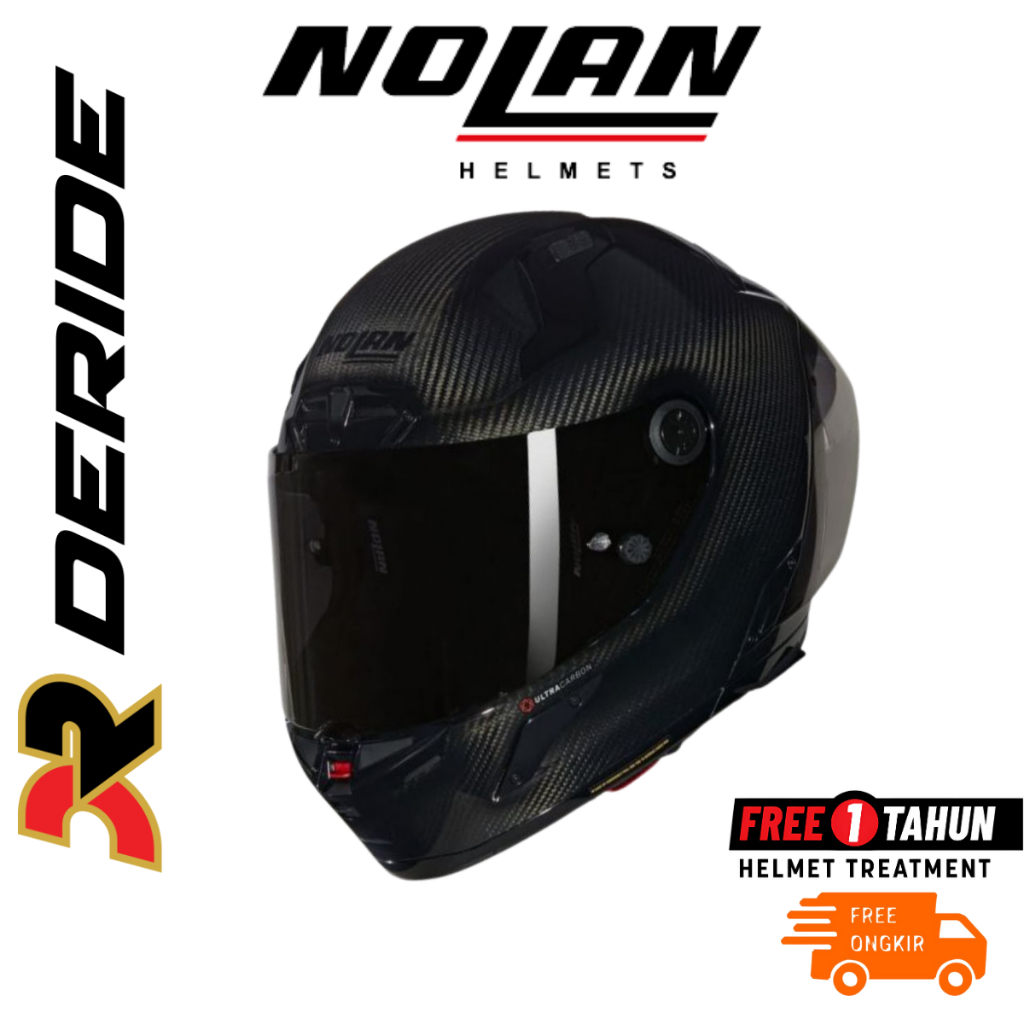 Jual Nolan X-804 RS Ultra Carbon Puro 324 Helm Full Face Premium Racing ...