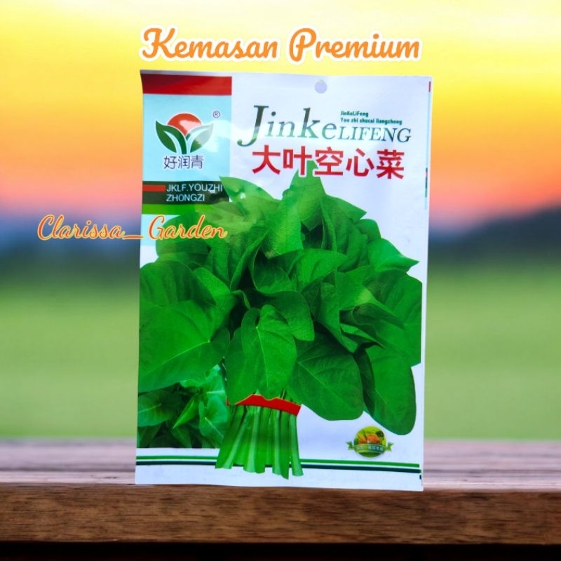 (KEMASAN PREMIUM) BIJI | BENIH SAYURAN KANGKUNG DAUN LEBAR