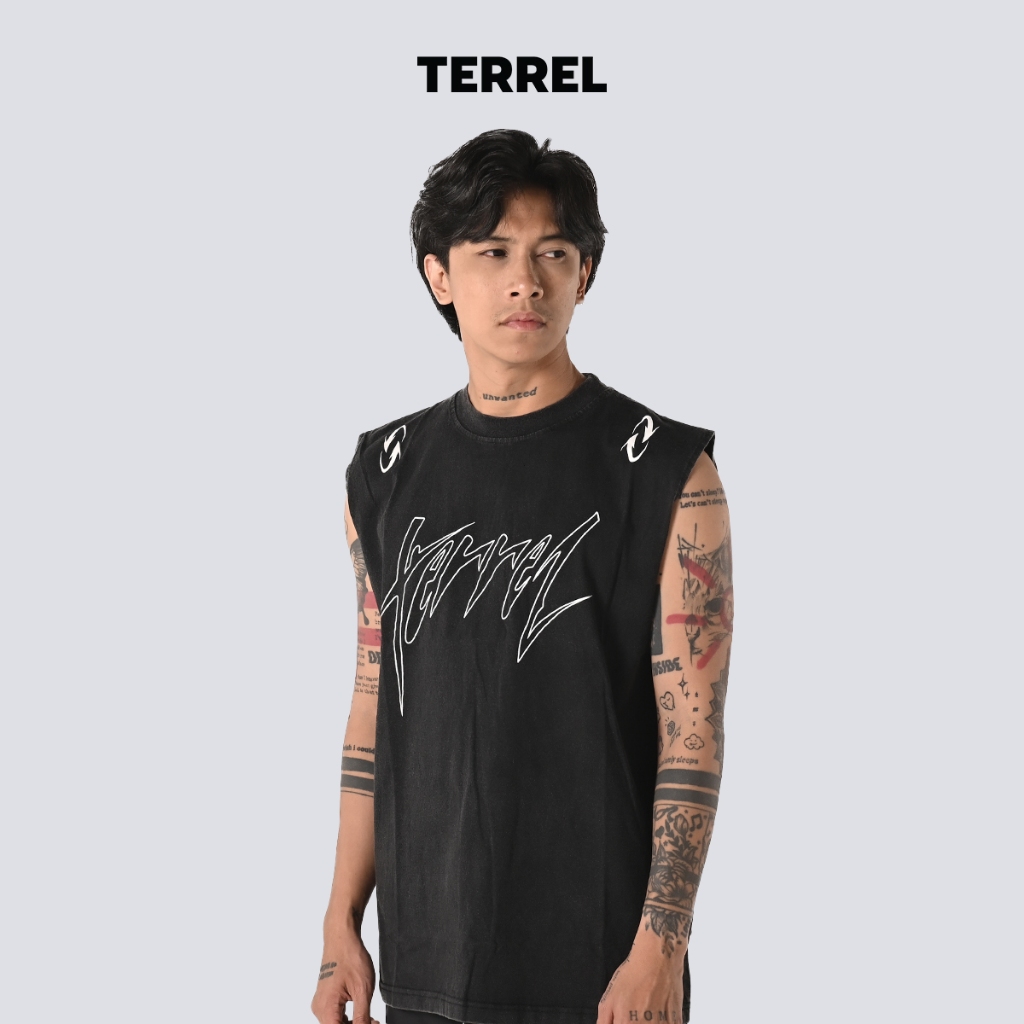 Jual Terrel sportswear Adapt Wash Sleeve less Man | Shopee Indonesia