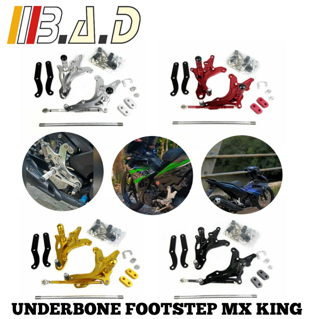 Jual Underbone Footstep Mx King Mx New Footstep Underbone Step ...
