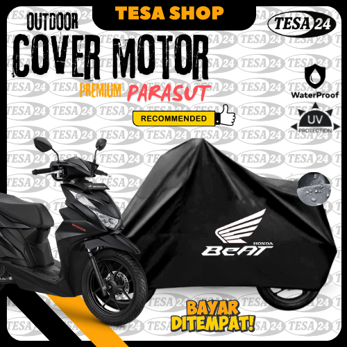 Jual COVER MANTEL SELIMUT SARUNG PELINDUNG MOTOR BAHAN PARASUT ANTI AIR