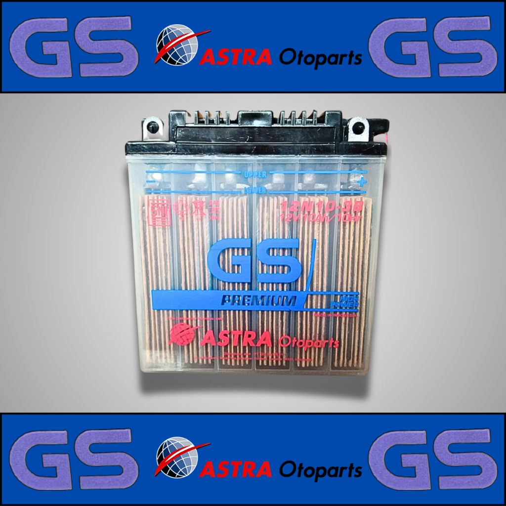 Jual AKI MOTOR VIAR TOSSA HERCULES RODA TIGA GS ASTRA 12N10-3B ORIGINAL ...