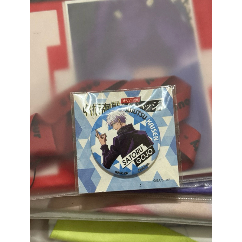 Jual pin button gojo satoru jujutsu kaisen official | Shopee Indonesia