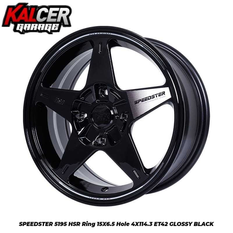 Jual VELG HSR SPEEDSTER R15 4X114,3 UNUTK MOBIL KIJANG, WULING BINGUO ...