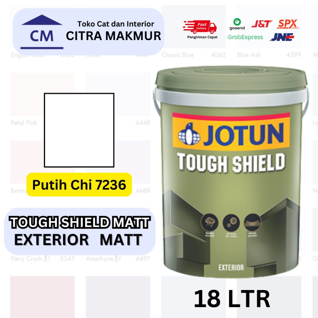 Jual JOTUN TOUGH SHIELD Matt | Putih CHI (7236) - 18 Ltr | Shopee Indonesia