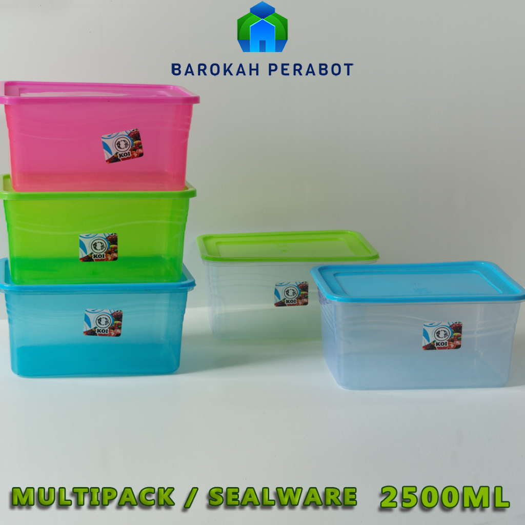 Jual Mutipack Serbaguna 2500ml Sealware Toples 2500ml Wadah Makanan ...