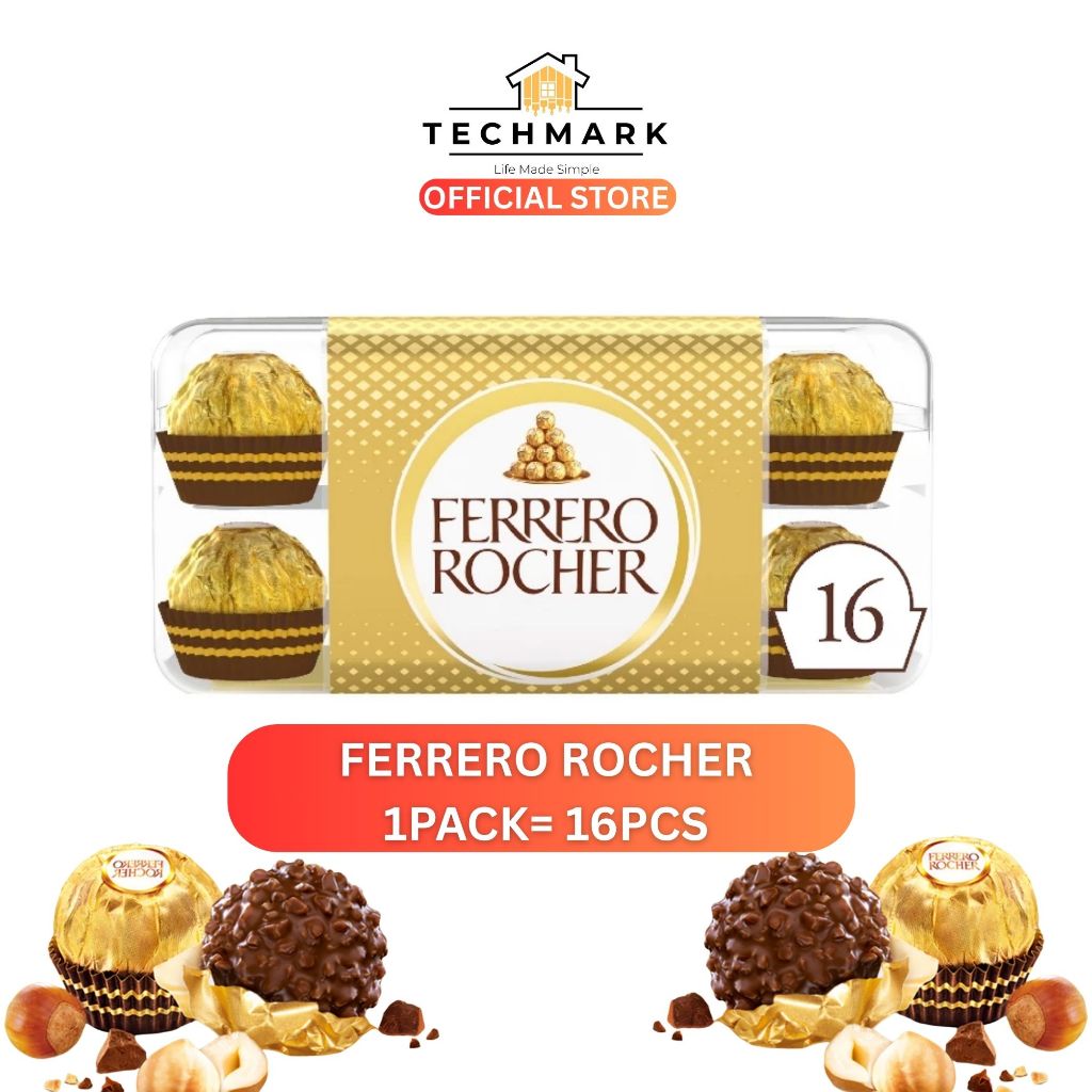 Jual Ferrero Rocher Chocolate Coklat Mewah 16pcs/ 24pcs | Shopee Indonesia
