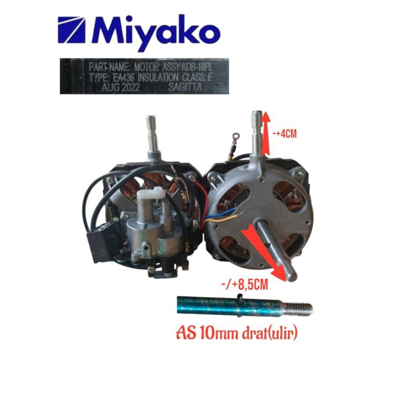  Jual Dinamo kipas angin Miyako 18 inch original KDB-18PL 