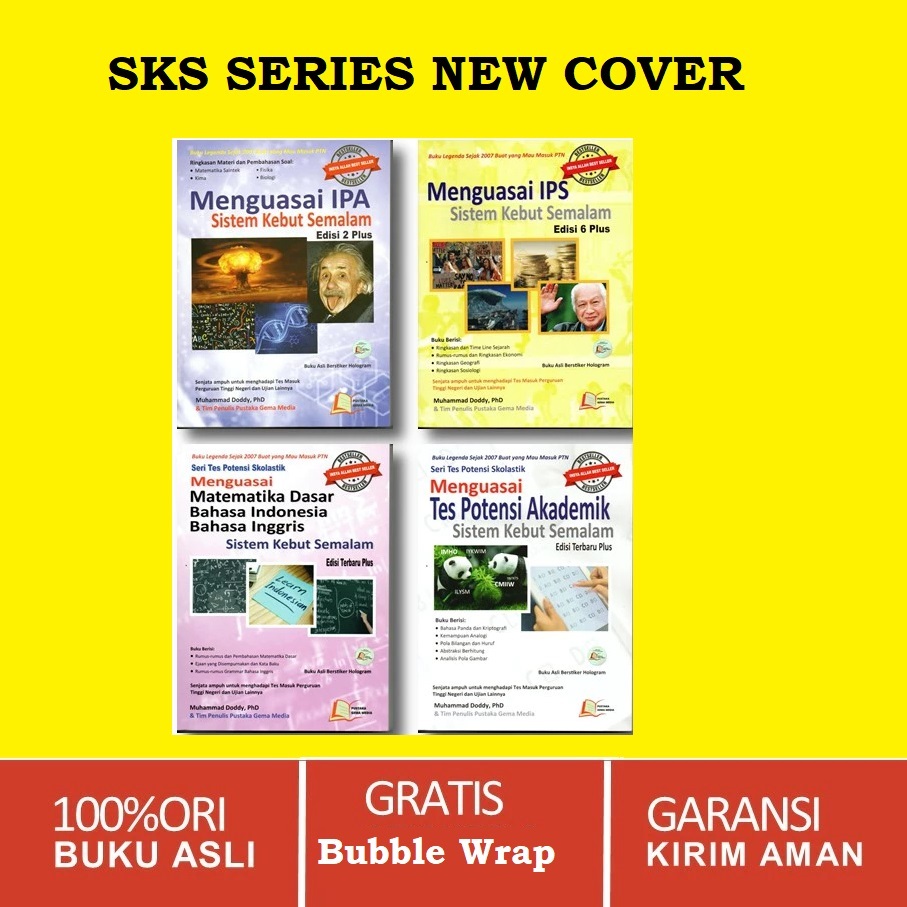 Jual New Cover !!! Buku Sistem Kebut Semalam (SKS) Menguasai IPA - IPS ...