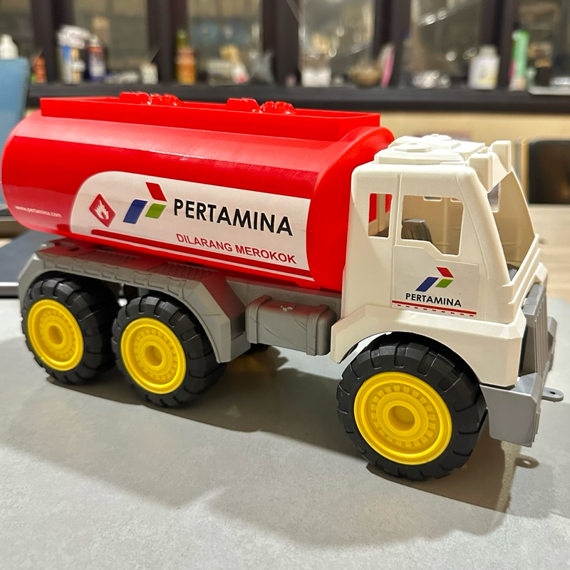 Jual Mainan Truk Tangki Pertamina / Shell Set TTP111E | Shopee Indonesia