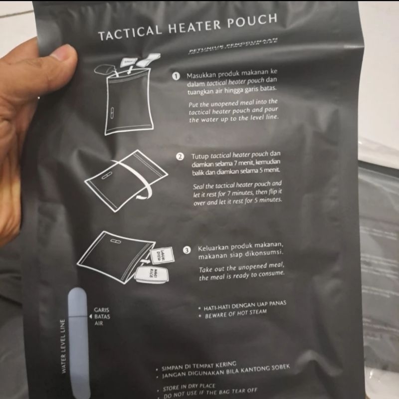 Jual TACTICAL HEATER POUCH / PEMANAS RANSUM TNI SIAP SAJI / HEATER BAG ...