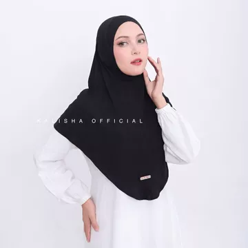 Kalisha X Mima Vanya Instan Bergo Rayon Viscose Size L