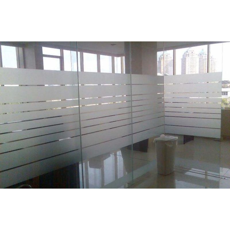 Jual Sticker cutting sandblast custom motif garis /cutting sandblast ...