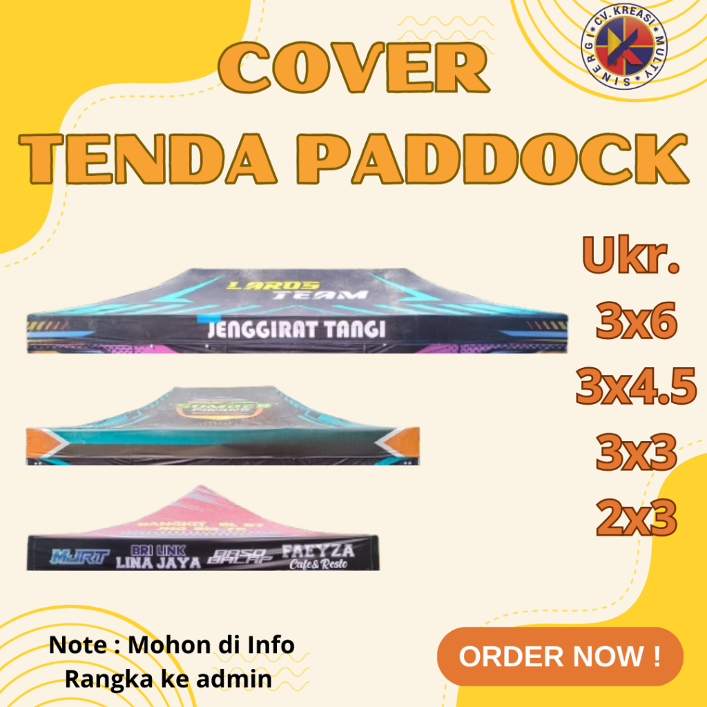 Jual Tenda Paddock Cover Atap Saja Tenda Paddock Rangka Lipat Saja ...