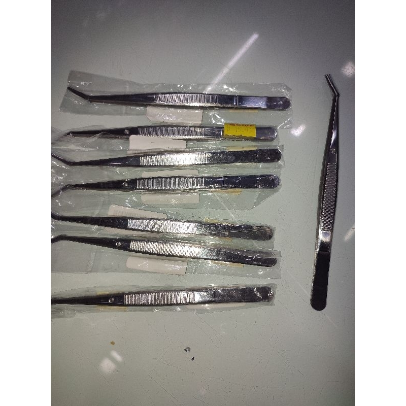 Jual PINSET - Pinset Stainless Mini-Untuk Tanaman (16cm) | Shopee Indonesia