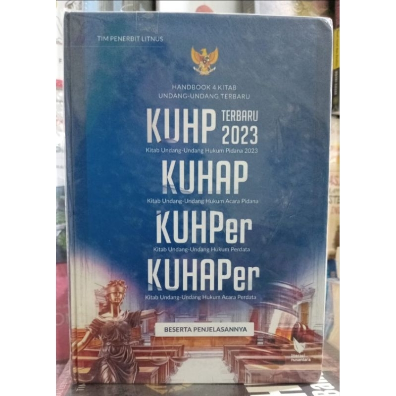 Jual HANDBOOK 4 KITAB UNDANG-UNDANG TERBARU KUHP Terbaru 2023, KUHAP ...