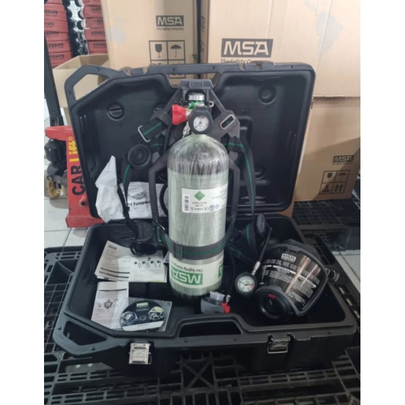 Jual BREATHING APPARATUS MSA M1/SCBA MSA COMPOSITE CYLINDER ORIGINAL ...
