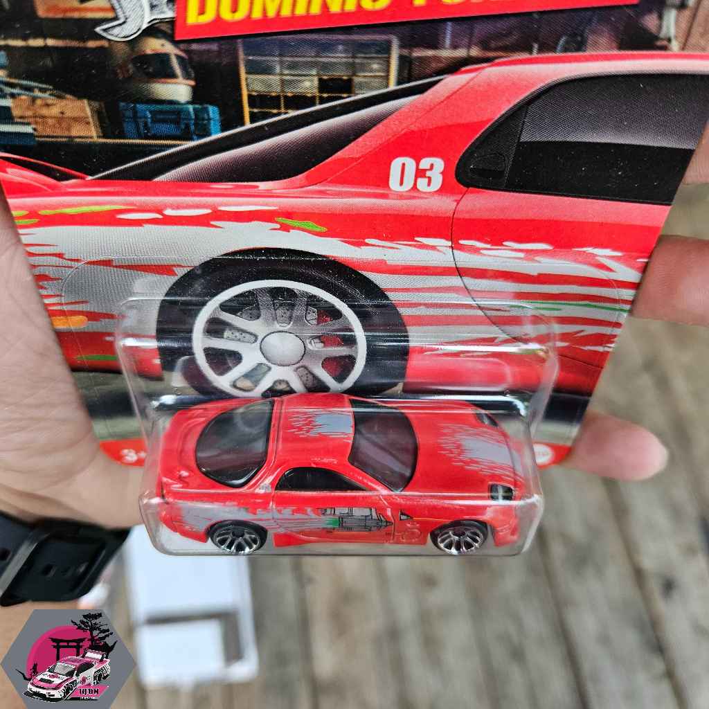 Jual Hotwheels Mazda RX7 Merah Dominic Toretto 1995 FF HW Fast And ...
