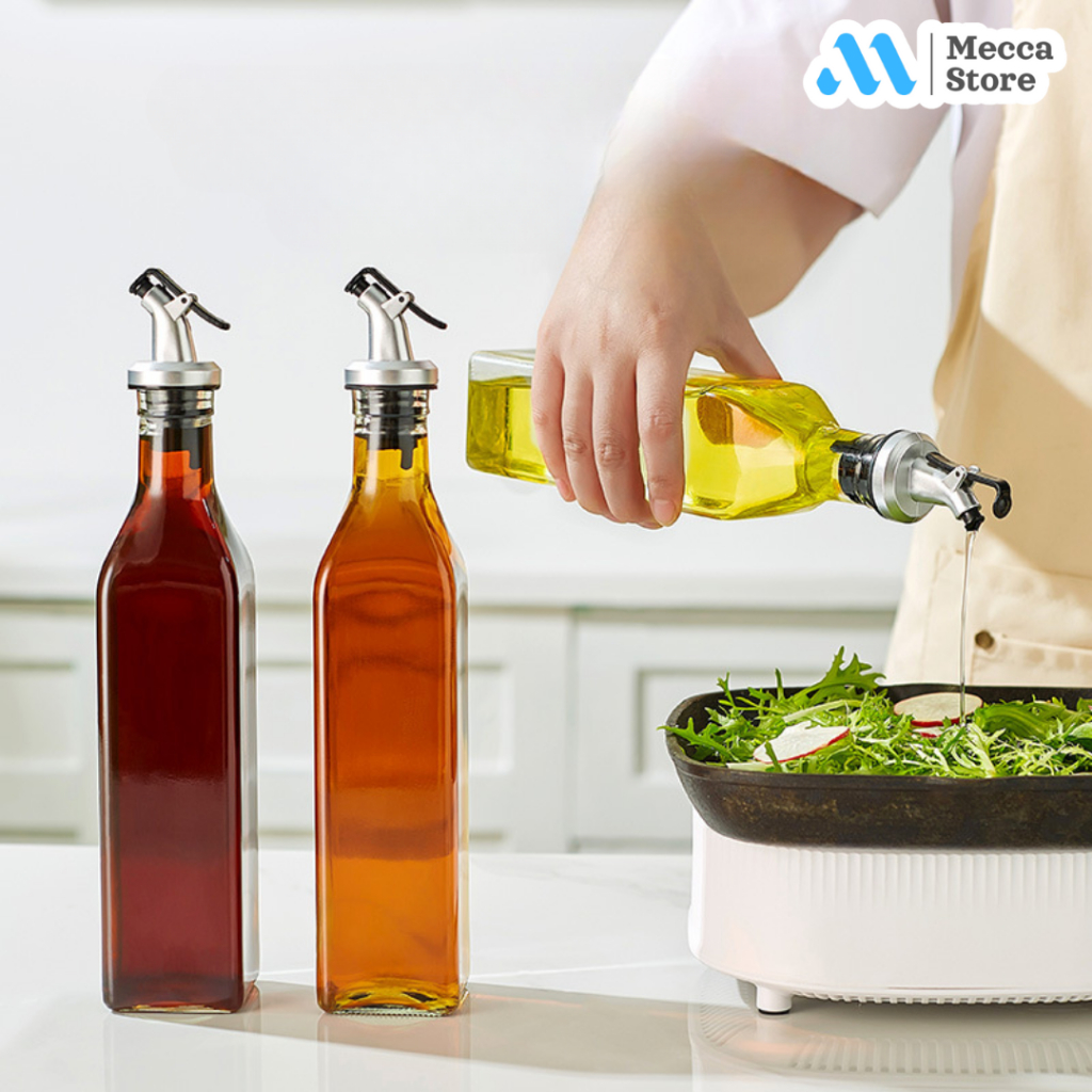 Jual Botol Minyak Olive Oil Cooking Seasoning Bottle 500ml | Shopee ...
