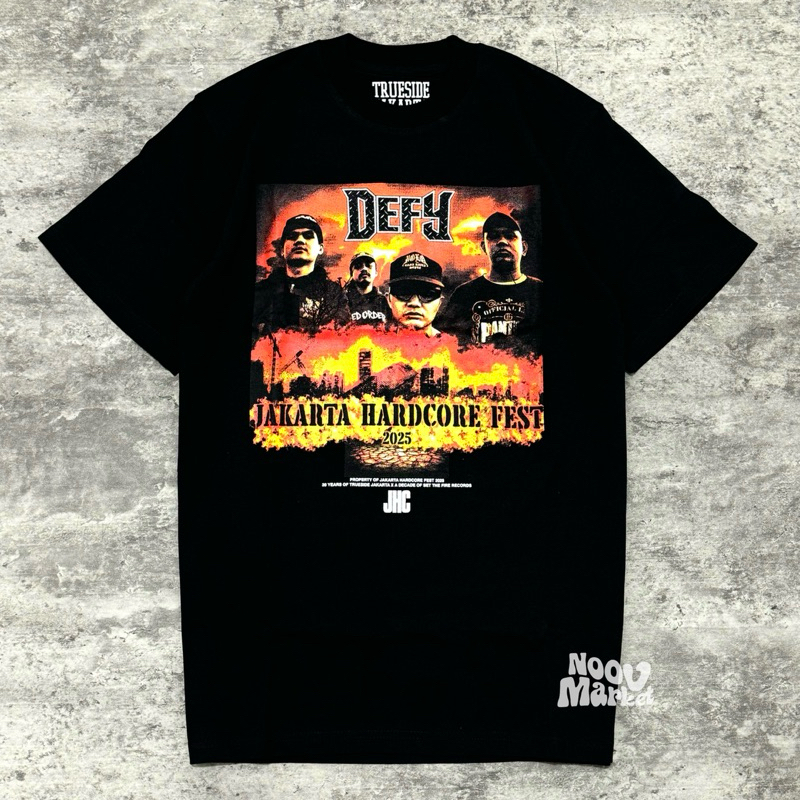 Jual noov music merch Defy - Tana Kaili JHC 2025 Tshirt - Black ...