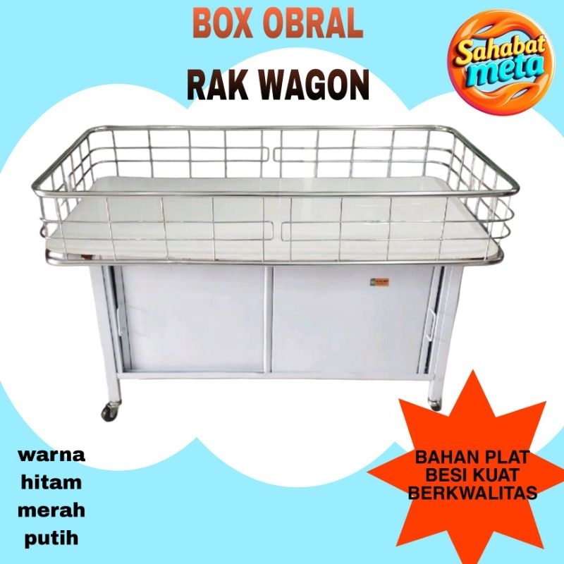 Jual Box Obral MBS / Keranjang Obral / Wagon / Rak Baju / Maroon ...