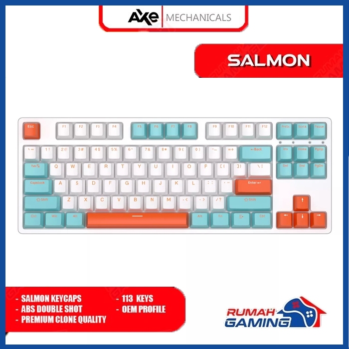 Jual AXE MECHANICALS - Oem Profile - Salmon - Abs - Double Shot ...