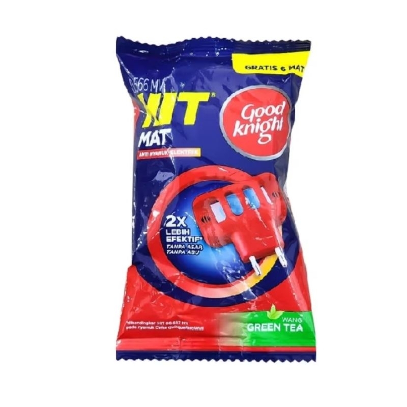 Jual Hit Mat Good Knight Anti Nyamuk Elektrik Tanpa Kabel + Reffil 6 ...