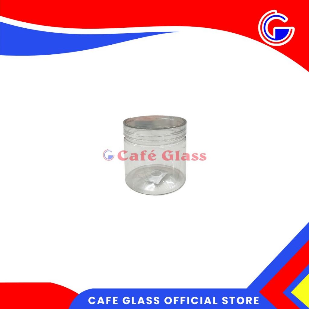 Toples Kue - Toples Plastik Bening - Toples Nastar - Toples Hampers 300 Ml